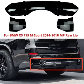Для BMW X5 F15 M Sport MP задний бампер спойлер диффузор модификация кузова аксессуары 2014-2018