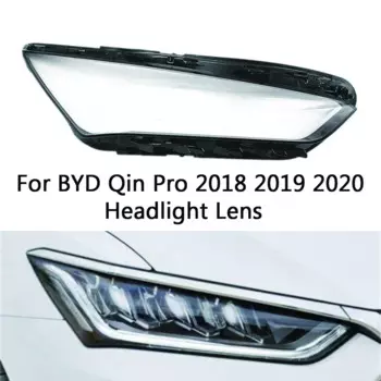 Для BYD Qin Pro 2018 2019 2020 аксессуары для замены автомобиля прозрачная зеркальная оболочка Крышка объектива фары