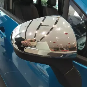 Для Chevrolet Lova RV 2016 ABS Матовый хром зеркало заднего вида Боковая дверь Зеркала накладка наклейки для автомобиля Стайлинг