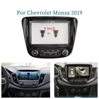 Для Chevrolet Monza 2019 9 дюймов Автомобильная панель радиоприемника комплект для приборной панели устанавливаемая Лицевая панель 9 дюймов пластина отделка MP5 крышка адаптера