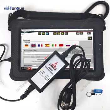 Для Deutz Decom Auto Detector Serdia 2010 для контроллеров грузовиков EMR 2/3/4 диагностический и программируемый инструмент + ключ и планшет Xplore