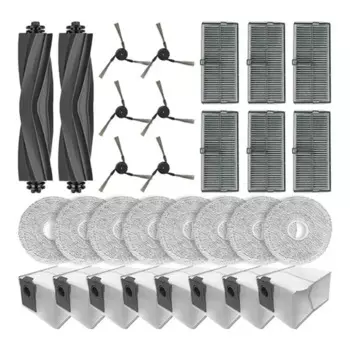 Для Dreame X40 Master робот-пылесос основная боковая щетка Hepa фильтр швабра тканевый мешок для пыли запасные части аксессуары