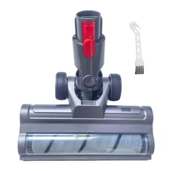 Для Dyson V15 V11 V10 V8 V7 насадка для пылесоса мягкая роликовая насадка для щетки с подсветкой обнаружения пыли для очистителя твердой древесины