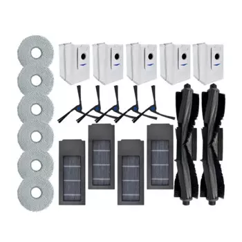 Для Ecovacs Deebot X2 Omni/X2 Pro/X2 Аксессуары для роботов-пылесосов Ролик Основная боковая щетка Фильтр Швабра Ткань Детали мешка для пыли