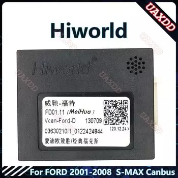 Для FORD 2001-2008 S-MAX AUTO-MANUAL AC 9-дюймовый автомобильный радиоприемник Android пластиковая панель панели приборной панели кабели