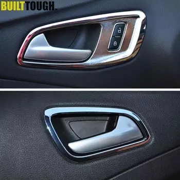 Для Ford Escape Kuga 2013 2014 2015 2016 2017 2018 хромированная внутренняя дверная ручка чаша защелка крышка отделка рамка молдинг гарнир