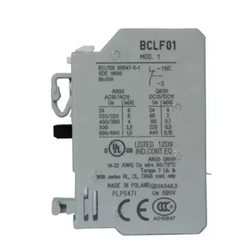 Для GE BCLF01 1NC вспомогательный Контактный блок винтовой зажим клеммы 60947-5-1