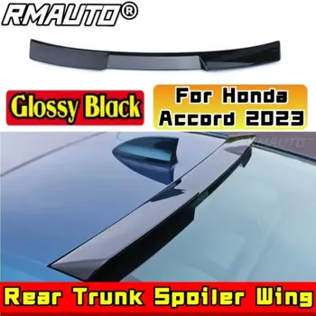 Для Honda Accord Honda 11 поколения Accord 2023 + комплект заднего спойлера крыла корпуса из АБС-пластика Автомобильный задний спойлер на крышу внешняя часть
