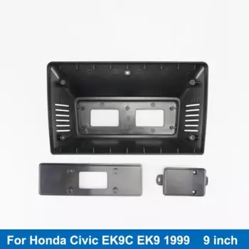 Для Honda Civic EK9C EK9 1999 9-дюймовая Автомобильная рамка Fascia адаптер Android Стандартная панель комплект