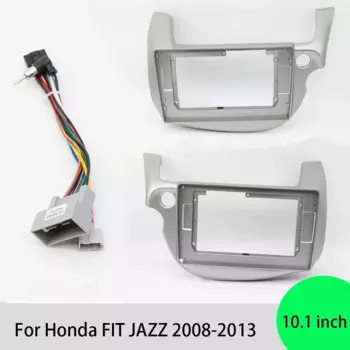 Для Honda FIT JAZZ 2008-2013 10,1-дюймовый автомобильный радиоприемник, панель плеера Android MP5, корпус, рамка 2Din, головное устройство, стерео крышка приборной панели