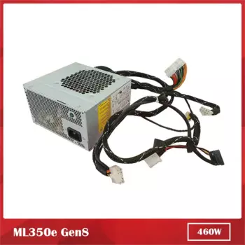 Для HP ML350e Gen8, блок питания для сервера A 648176-001 685041-001 460 Вт 100% проверка перед доставкой