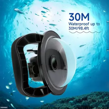 Для Insta 360 ACE Pro купольный порт объектив рыбий глаз очки для дайвинга маска для дайвинга устойчивая к царапинам для подводной съемки