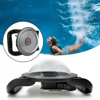 Для Insta 360 ACE Pro купольный порт объектив рыбий глаз очки для дайвинга маска для дайвинга устойчивая к царапинам для подводной съемки X5B1