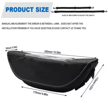 Для Kawasaki KLX230 KLX 230 KLX300 KLX 300 140 2023 Мотоциклетные аксессуары водонепроницаемая сумка для хранения руль дорожная сумка для инструментов