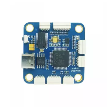 Для контроллера полета BAYCKRC DOLPHIN Dual BEC AT32F435 для радиоуправляемого FPV Фристайл гоночного дрона квадрокоптера