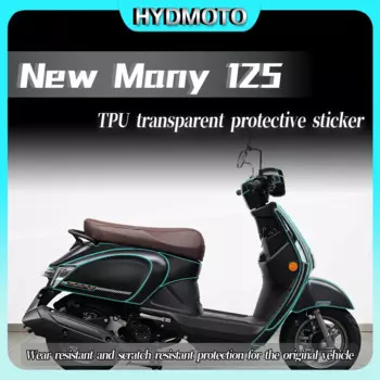 Для KYMCO New Many125 невидимая Автомобильная одежда для мотоцикла прозрачная защитная пленка устойчивая к царапинам наклейки аксессуары