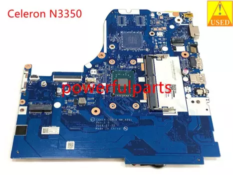 Для Lenovo IdeaPad 310-15IAP Материнская плата Celeron N3350 1,1 ГГц ЦП CG414 CG514 системная плата 5B20M52763 хорошо работает