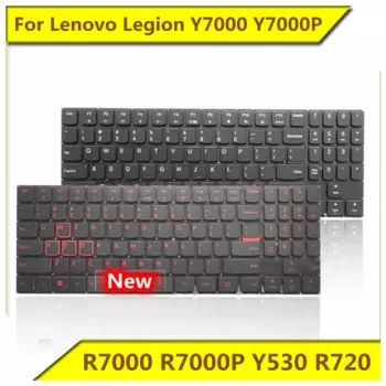 Для Lenovo Legion Y7000 Y7000P R7000 R7000P Y530 R720 клавиатура с подсветкой новый оригинальный для ноутбука Lenovo