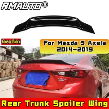 Для Mazda 3 Axela 2014-2019 спойлер заднего багажника, крыла задний спойлер багажника Автомобильный задний спойлер Комплект кузова автомобильные аксессуары