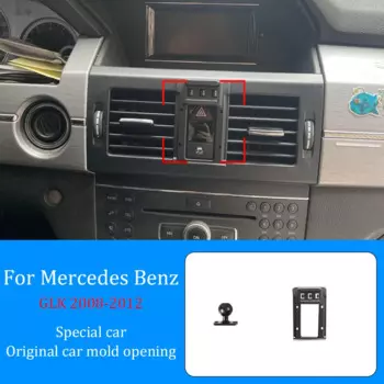 Для Mercedes Benz GLK X204 2008-2012 аксессуары автомобильный держатель мобильного телефона беспроводное зарядное устройство инфракрасный датчик навигационный кронштейн