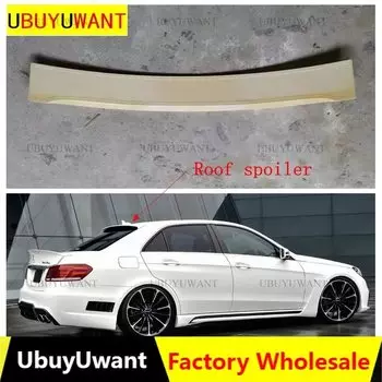 Для Mercedes-Benz W212 E320 E260 E300 E63 Спойлер из АБС-материала, спойлер на крышу для 2008 2009 2010 2011 2012 2013 W212 4 двери
