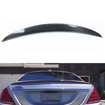 Для Mercedes Benz W222 S Class 4 Door 2014-2020 S350 S400 S450 S550 S600 S63 S65 AMG задний спойлер багажника губа крыло
