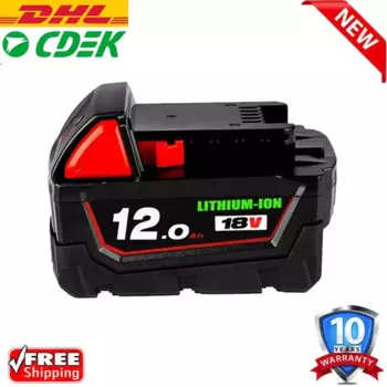 Для Milwaukee 48-11-1852 M18 LITHIUM XC 6,0 Ач аккумулятор увеличенной емкости для Milwaukee 48-11-1850 48-11-1840 аккумуляторные электроинструменты
