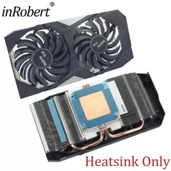 Для модификации NVIDIA RTX A4000 сменный охладитель видеокарты радиатор с буксировочным шарикоподшипником вентилятор