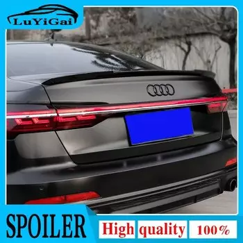 Для нового Audi A6 C8 2019 2020 2021, спойлер высокого качества, багажник автомобиля из АБС-пластика, крылья, хвостовой спойлер A6, аксессуары, специальное украшение