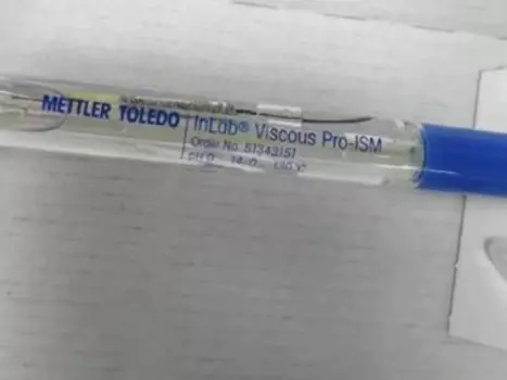 Для образца METTLER TOLEDO с высокой вязкостью, PH электрод InLab вязкий Pro-ISM 51343151