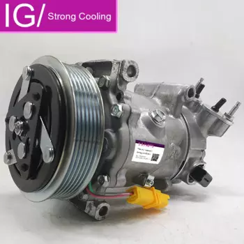 Для Peugeot 308 новый компрессор переменного тока Peugeot 307 508 3008 5008 6453WN 9651911480 9646416780 9800839580 6453QL 6453QN 130546R 6453ZA