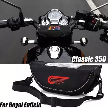 Для royal enfield Classic 350, аксессуары для мотоциклов, водонепроницаемая и Пыленепроницаемая сумка для хранения руля, сумка для навигации