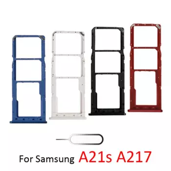Для Samsung Galaxy A21s A217 A217F A217M A217N, Новый адаптер для слота для SIM-карты, держатель для SD-карты
