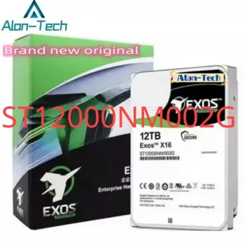 Для Sea-gate ST12000NM002G оригинальный Exos X16 12tb 7200rpm SAS/12Gbps 256MB 3.5in внутренний жесткий диск Hdd