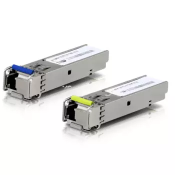Для SFP + модулей и кабелей на 3 км, 1,25 Гбит/с, UFiber модули и LC одномодовый волоконный кабель 2 упаковки