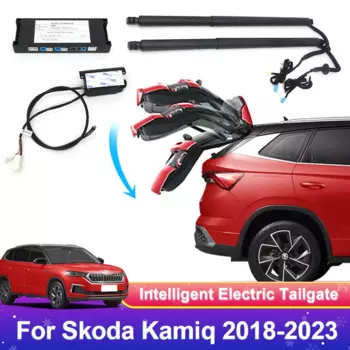 Для Skoda Kamiq 2018-2023 электрическая задняя дверь, управление багажником, автомобильный подъемник, автоматическое открывание багажника, задняя дверь, силовые ворота