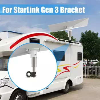 Для StarLink Gen 3, адаптер для кронштейна багажника на крышу, настенный соединительный кронштейн, стандартный металлический разъем для крепления Y7Y4