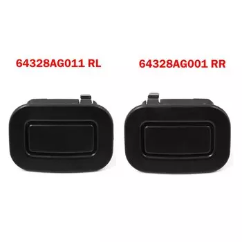 Для Subaru Forester 2009 2010 2011 2012 2013 черное новое кресло заднего левого и правого цвета с откидывающейся спинкой и кнопкой 64328AG001 64328AG011