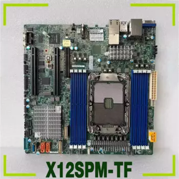 Для Supermicro C621A одиночная двойная 10-гигабитная материнская плата LGA4189 серверная материнская плата MATX X12SPM-TF