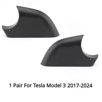 Для Tesla Model 3/Y 2017-2024 автомобильное левое и правое боковое зеркало заднего вида, нижняя базовая накладка, замена нижней крышки