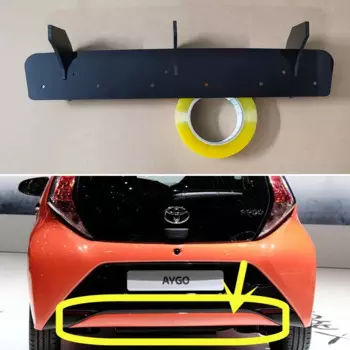 Для Toyota Aygo 2014-2019 год задний диффузор, бампер, спойлер, сплиттер, комплект кузова, аксессуары