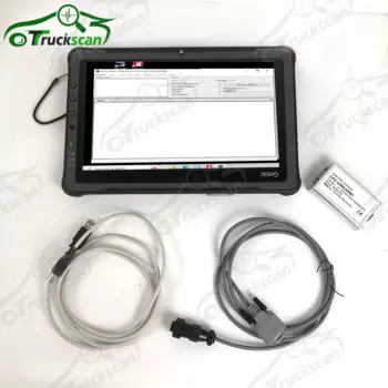 Для Toyota BT TruckCom ToyotaBT EMS CAN комплект Сервисный интерфейс связи ARM7 диагностический инструмент для вилочных погрузчиков и планшет F110