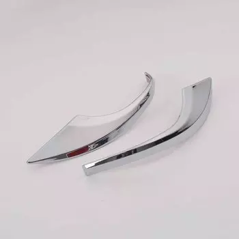 Для Toyota Camry 2012 2013 2014 2015 2016 2017 ABS хромированные полоски для боковых дверей зеркал заднего вида рамка наклейки автомобильные аксессуары