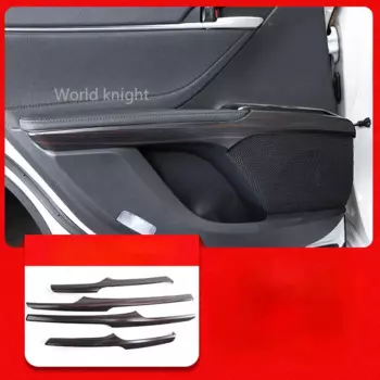 Для Toyota Camry 8th Sedan 2018-2022 внутренняя дверная панель накладка на дверную ручку автомобиля обновление интерьера украшение яркая полоса