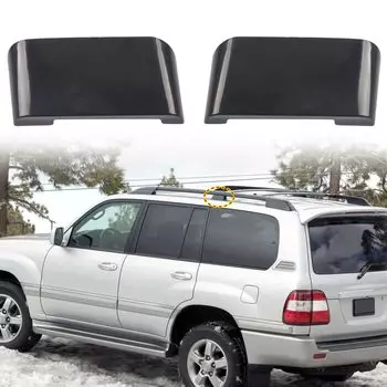 Для Toyota Land Cruiser LC100 FJ100 1998 1999 2000-2007 автомобильные аксессуары, багажник на крышу, защитная крышка, 2 шт.