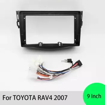 Для TOYOTA RAV4 2007 9 дюймов Автомобильный радиоприемник рамка автомобильный Dvd-плеер Android