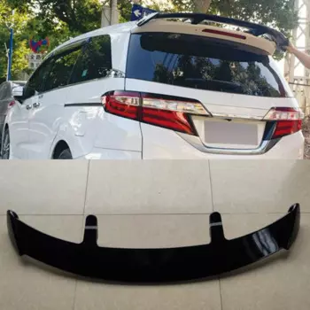 Для универсального спойлера на крышу, новый Honda Odyssey, материал ABS, черный багажник автомобиля, заднее окно, аксессуары для губ, ремонт хвоста 2014-2022