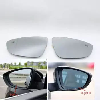 Для VW Jetta Passat B7 CC Bora Beetle Scirocco с подогревом для слепых зон, предупреждение, крыло, зеркало заднего вида, стекло 3C 8857521 3С 8857522