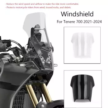 Для Yamaha Tenere700 Tenere 700 2021 2022 2023 2024 Мотоциклетные аксессуары ветровое стекло экран дефлектор