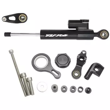 Для YAMAHA YZF R6 2006 2007 2008 2009 2010-2017 мотоцикл с ЧПУ рулевой демпфер стабилизатор кронштейн полный